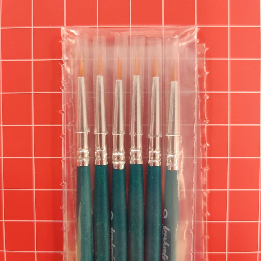 Leonhardy PMX Brush - Synthetic Gold Round 0