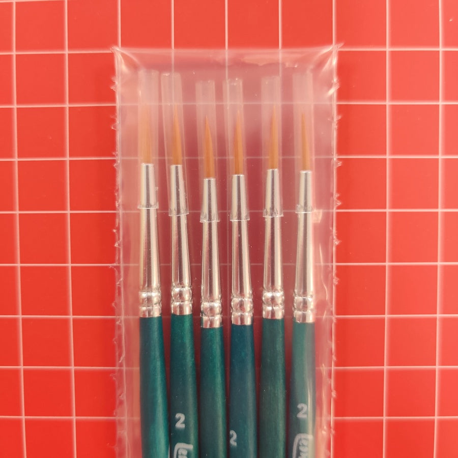 Leonhardy PMX Brush - Synthetic Gold Round 2
