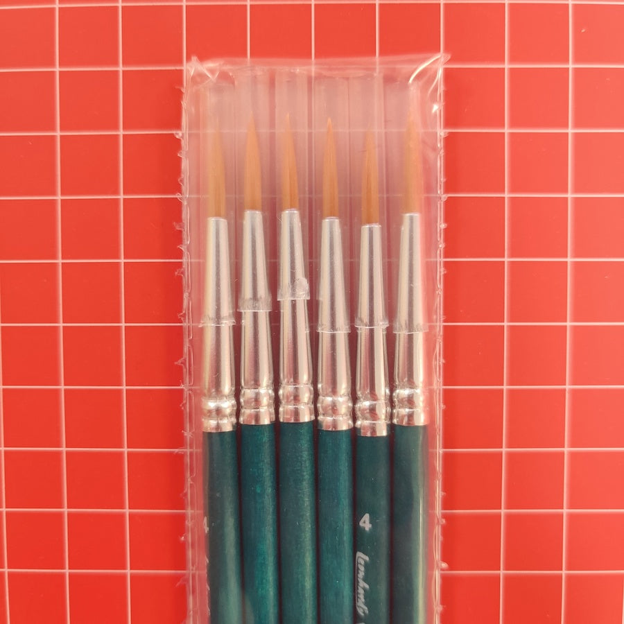 Leonhardy PMX Brush - Synthetic Gold Round 4