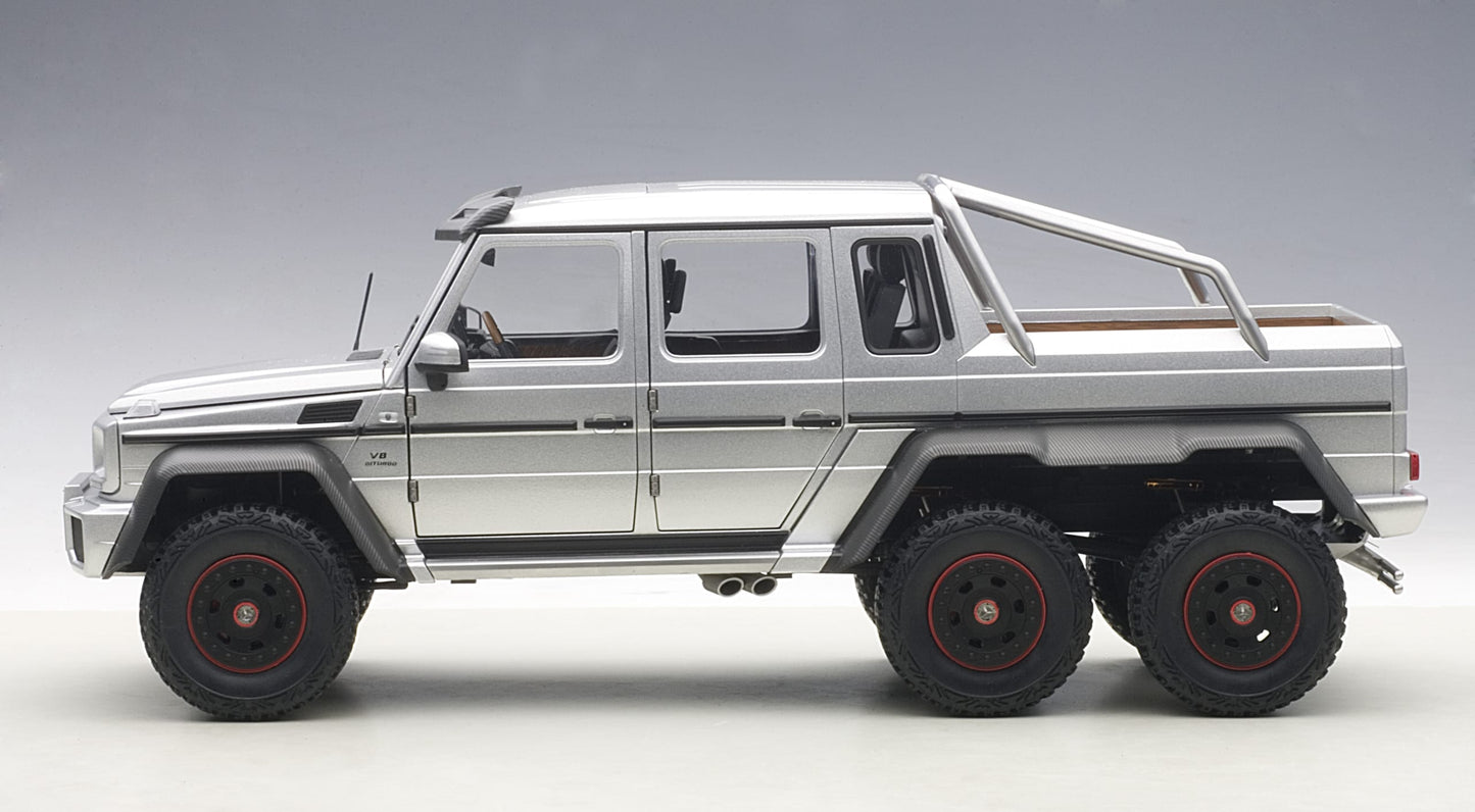 AUTOart Mercedes-Benz G63 AMG 6x6 - Silver (1:18)