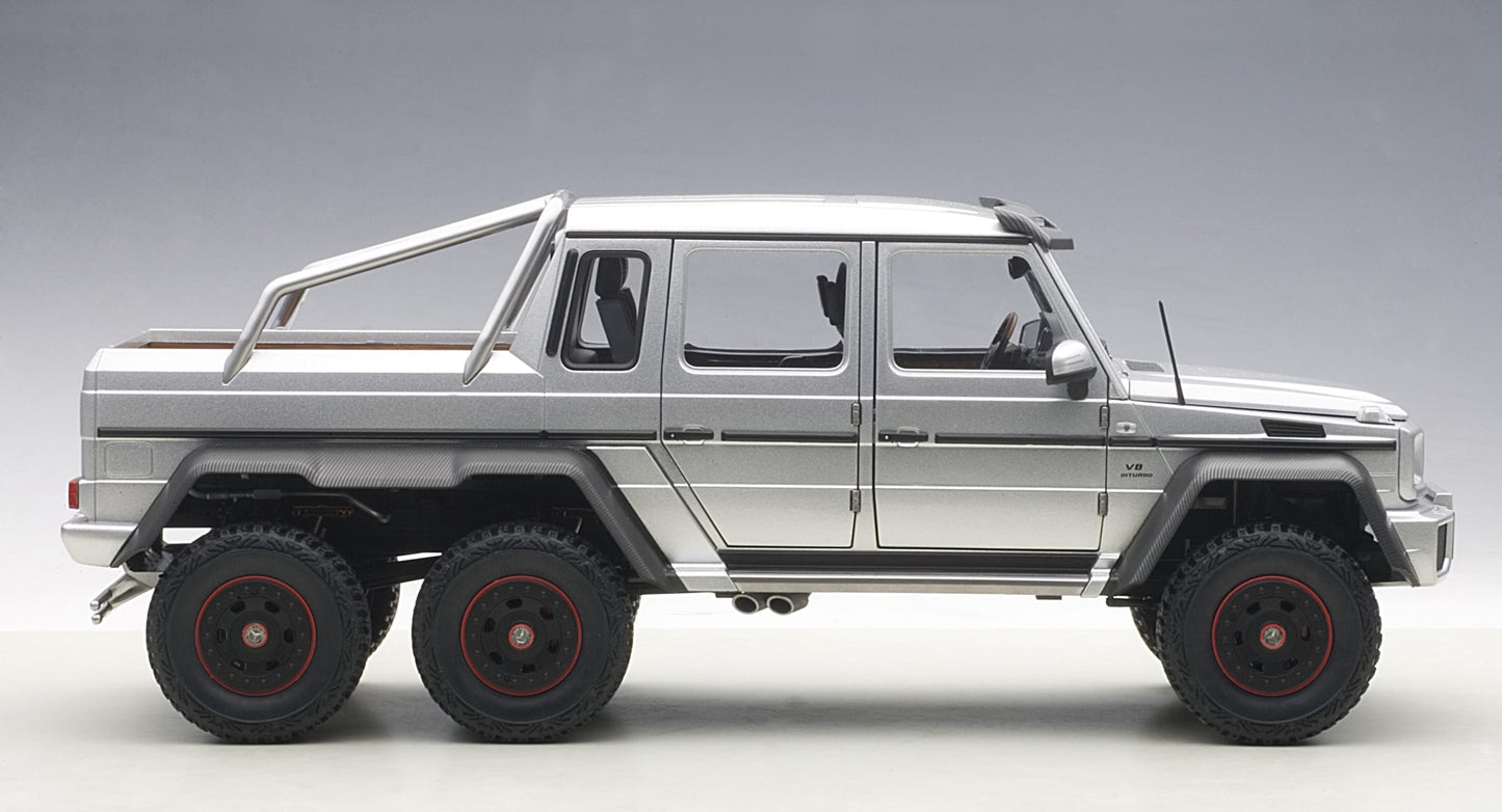 AUTOart Mercedes-Benz G63 AMG 6x6 - Silver (1:18)