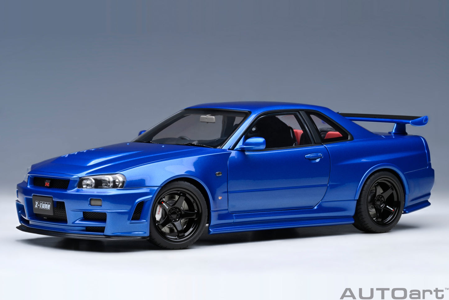 AUTOart NISMO R34 GT-R Z-tune - Bayside Blue (1:18)