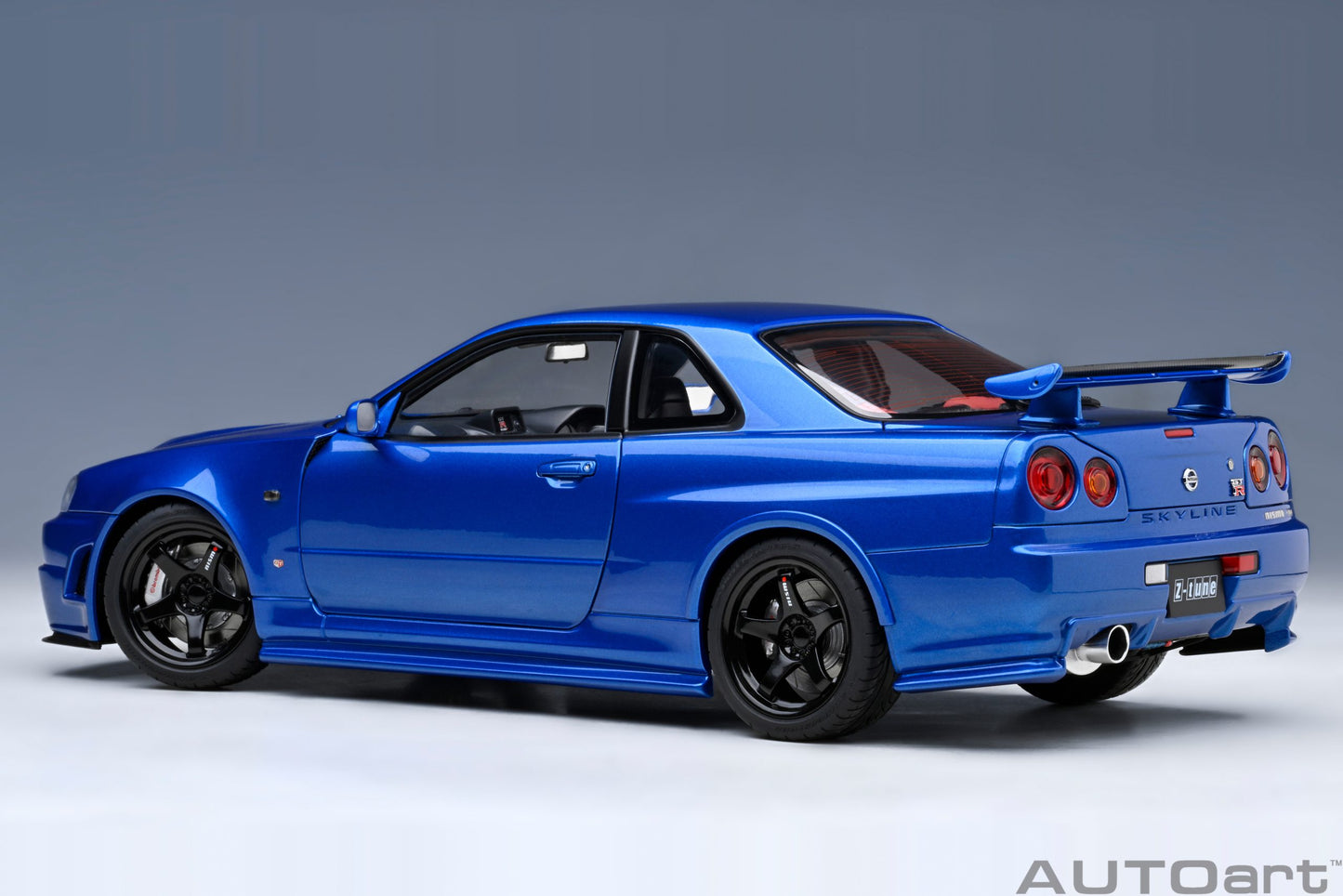 AUTOart NISMO R34 GT-R Z-tune - Bayside Blue (1:18)