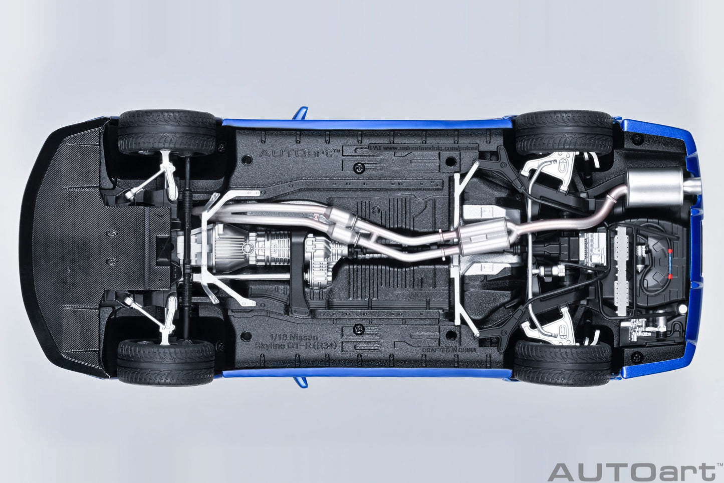 AUTOart NISMO R34 GT-R Z-tune - Bayside Blue (1:18)