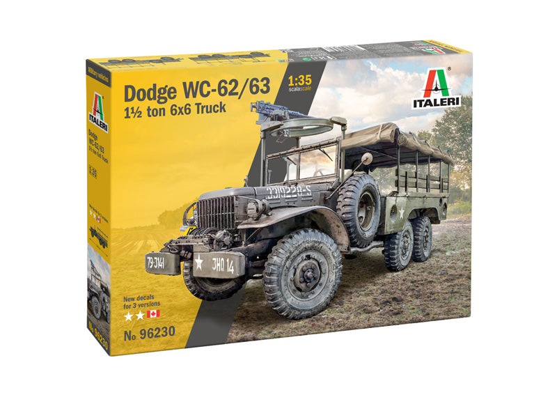 Italeri Dodge WC-62/63 1-1/2 Ton 6x6 Truck (1:35)
