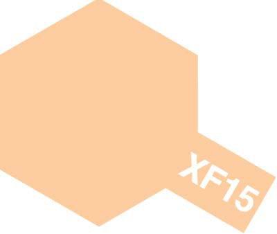 Tamiya Color Enamel Paints XF-15 Flat Flesh (10ml)