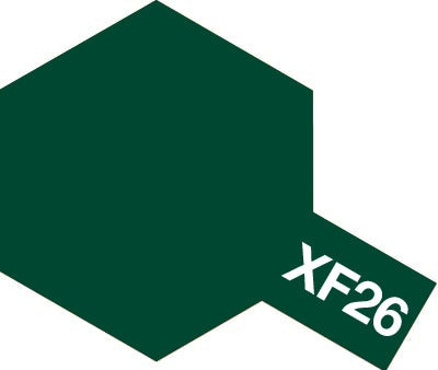 Tamiya Color Enamel Paints XF-26 Deep Green (10ml)