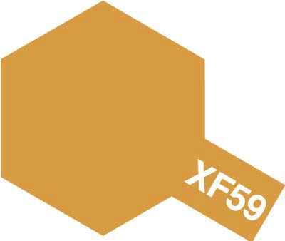 Tamiya Color Enamel Paints XF-59 Desert Yellow (10ml)