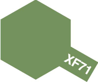 Tamiya Color Enamel Paints XF-71 Cockpit Green (IJN) (10ml)