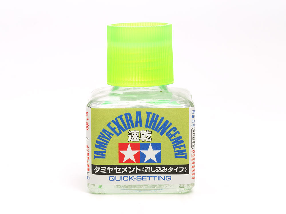 Tamiya Extra Thin Cement - Quick Setting (40ml)
