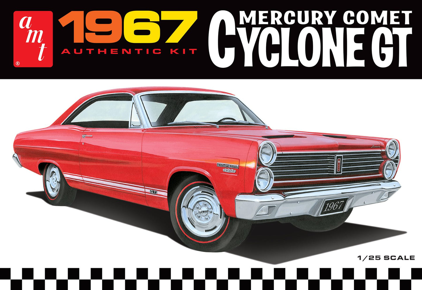 AMT 1967 Mercury Comet Cyclone GT (1:25)