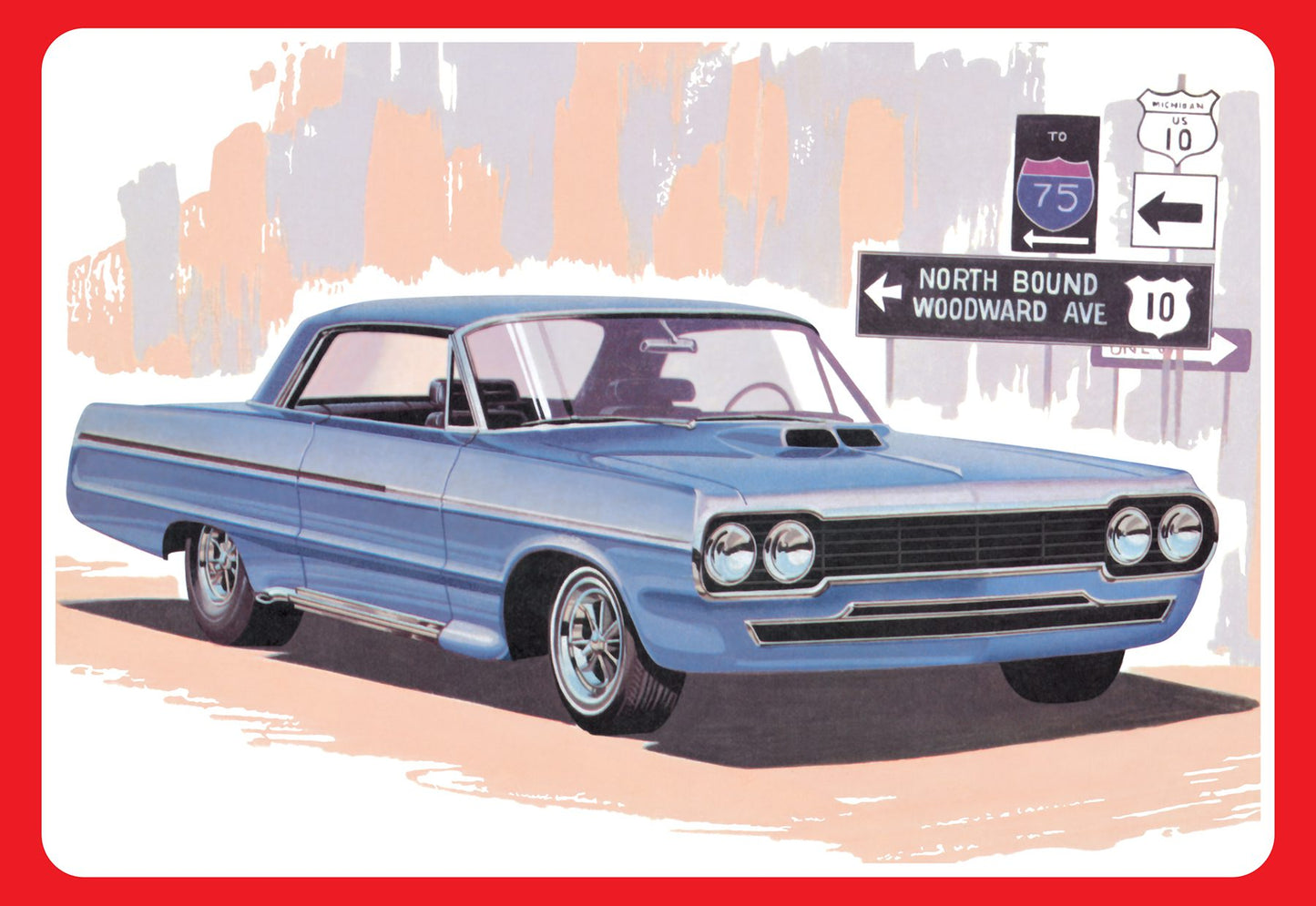 AMT 1964 Chevrolet Impala Super Street Rod (1:25)