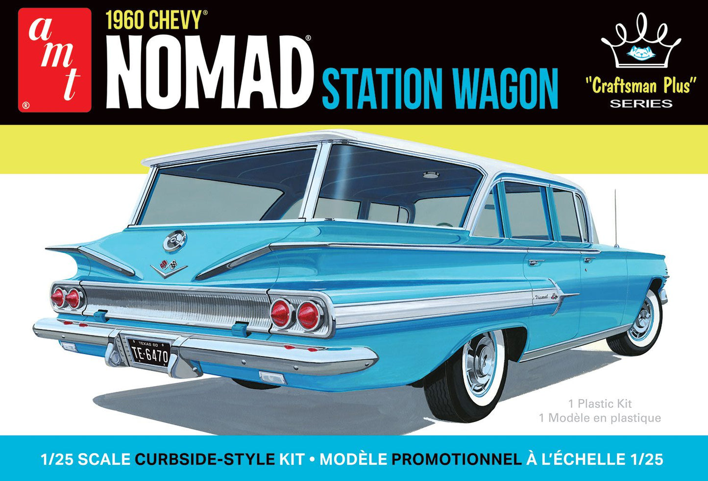 AMT 1960 Chevy Nomad Station Wagon (1:25)