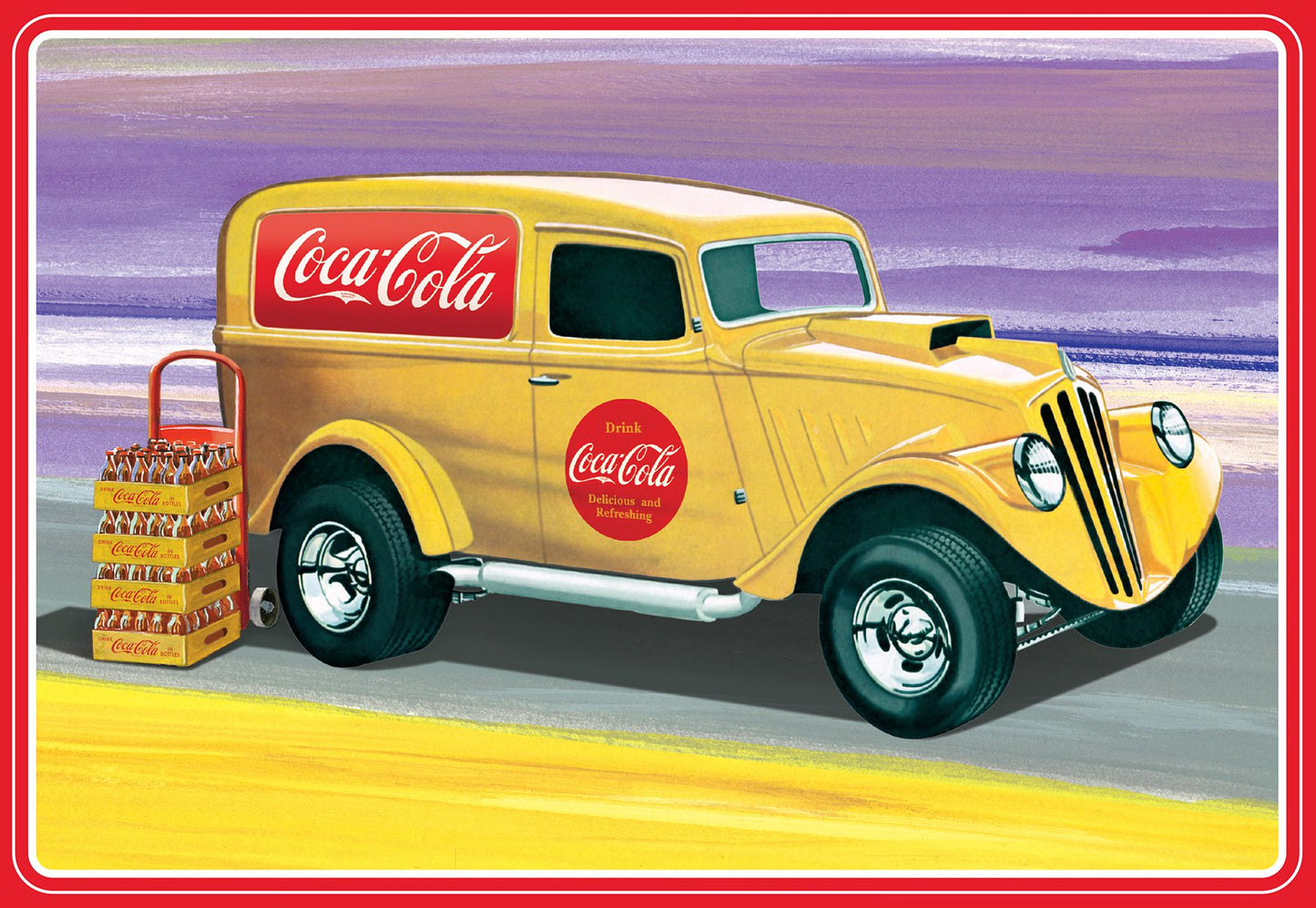 AMT Coca Cola 1933 Willys Panel Truck (1:25)