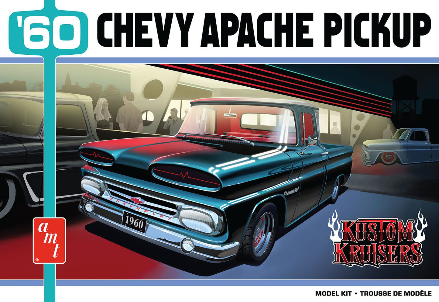 AMT 1960 Chevy Apache Pickup (1:25)