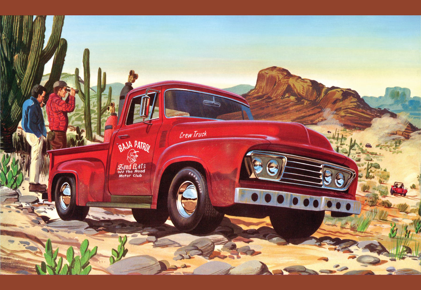 AMT 1953 Ford Baja Patrol (1:25)