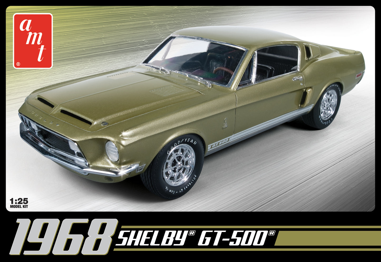 AMT 1968 Shelby GT-500 (1:25)