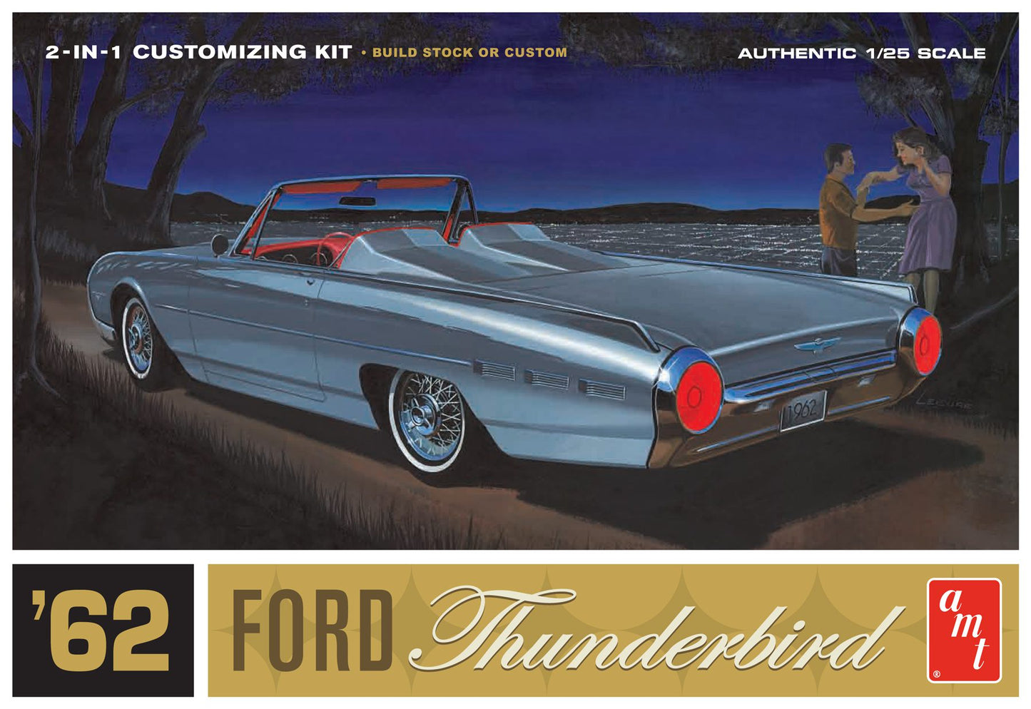 AMT 1962 Ford Thunderbird (1:25)
