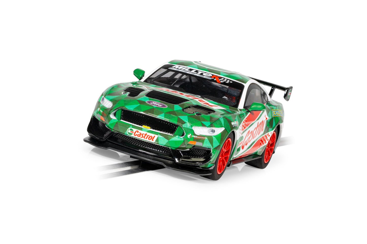 Scalextric Ford Mustang GT4 Castrol Drift Car (1:32)