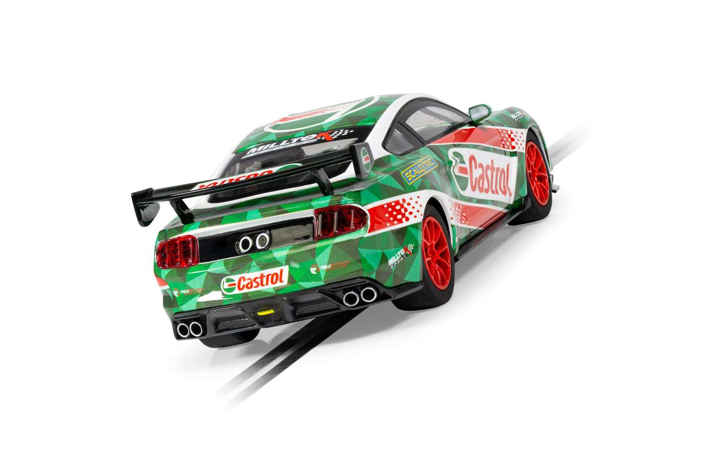 Scalextric Ford Mustang GT4 Castrol Drift Car (1:32)