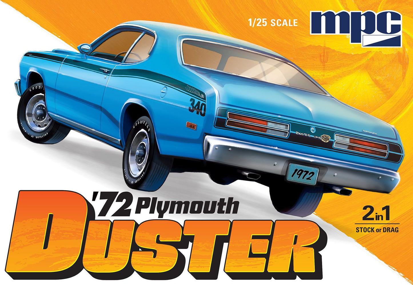 MPC 1972 Plymouth Duster (1:25)