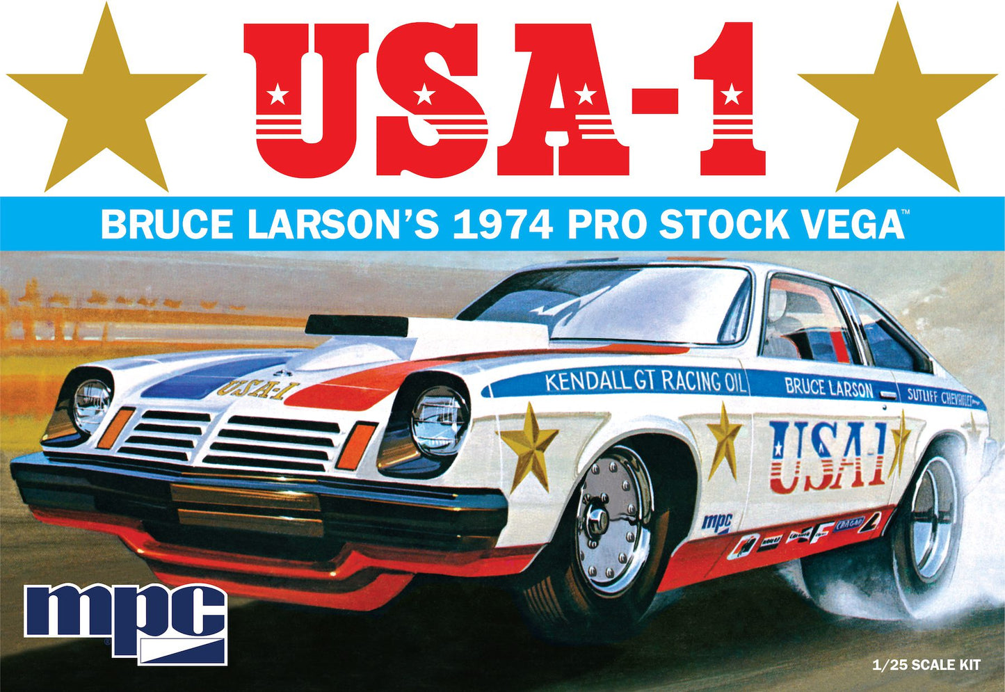 MPC USA-1 Bruce Larson's 1974 Pro Stock Vega (1:25)