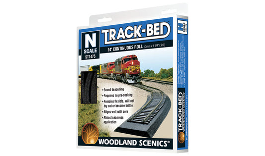 Woodland Scenics Track-Bed - 24' Continuous Roll (N Scale)