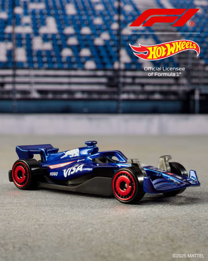 Hot Wheels 2024 Formula 1 - 5 Pack