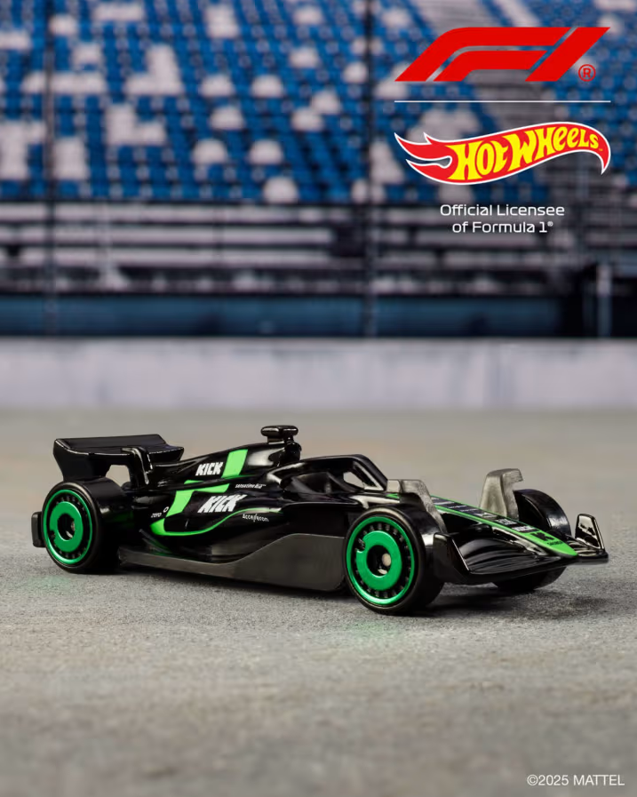 Hot Wheels 2024 Formula 1 - 5 Pack