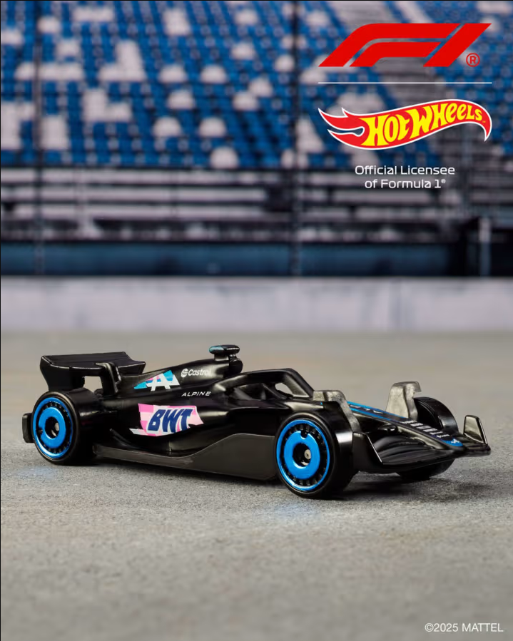 Hot Wheels 2024 Formula 1 - 5 Pack