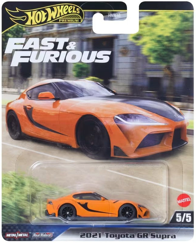 Hot Wheels Premium Fast & Furious 2021 Toyota GR Supra (1:64)
