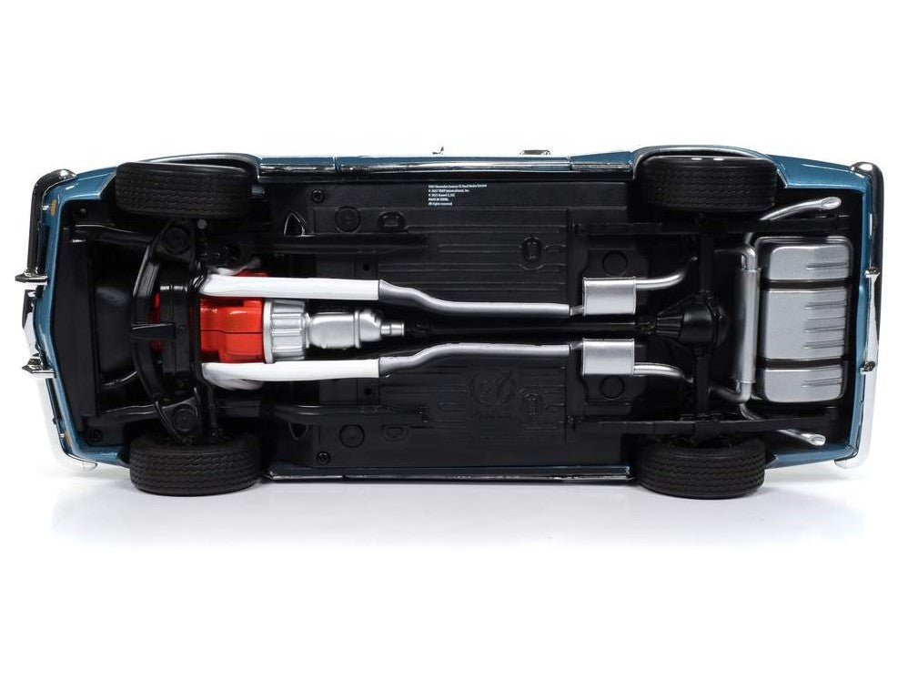 Auto World MCACN 1967 Yenko Chevy Camaro YS760 - Nantucket Blue (1:18)
