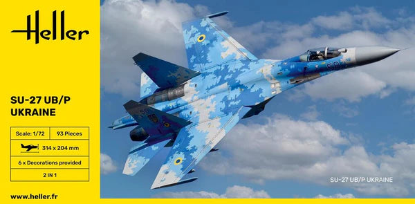Heller Ukraine Su-27 UB/P (1:72)