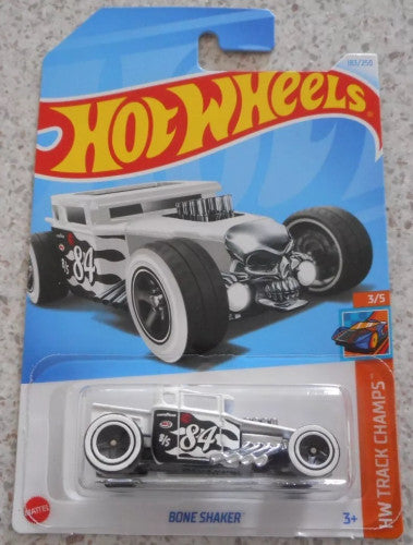 Hot Wheels Bone Shaker - Treasure Hunt Version with Protective Case (1:64)