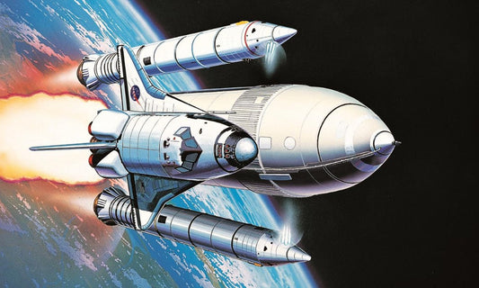 Academy Space Shuttle & Booster Rockets (1:288)