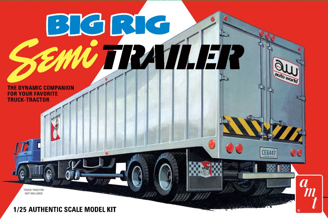AMT Big Rig Semi Trailer (1:25)
