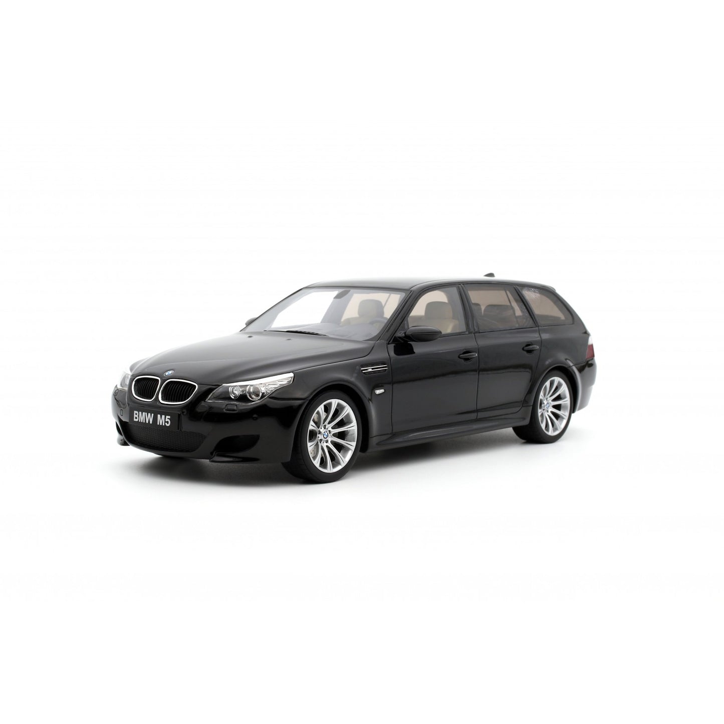 OttOmobile 2004 BMW E61 M5 Station Wagon - Black Sapphire Metallic (1:18)