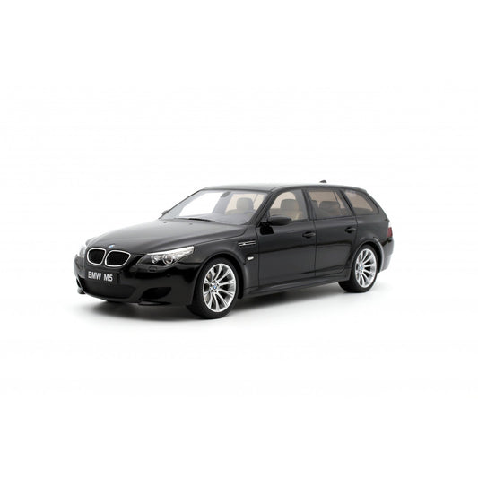 OttOmobile 2004 BMW E61 M5 Station Wagon - Black Sapphire Metallic (1:18)