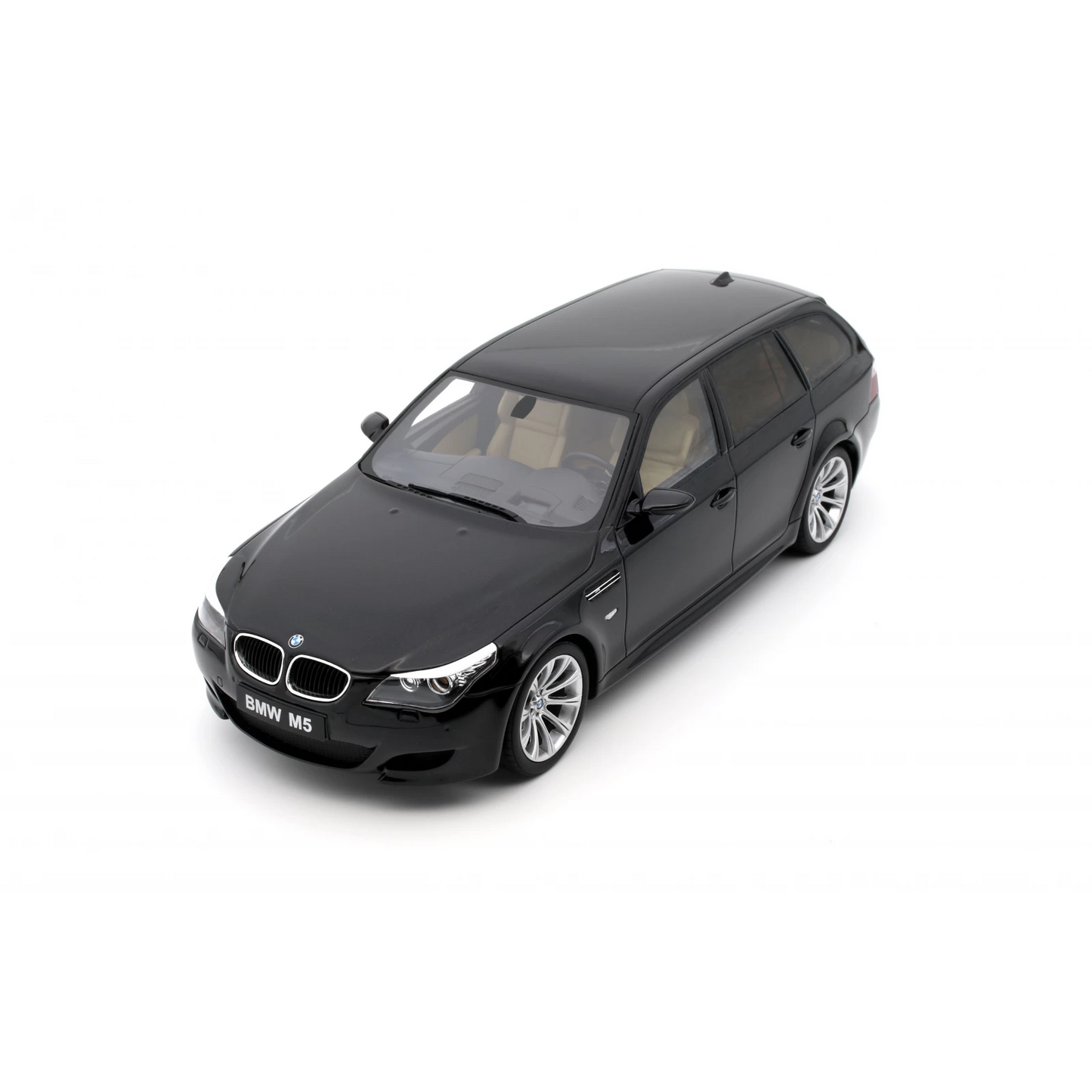 OttOmobile 2004 BMW E61 M5 Station Wagon - Black Sapphire Metallic (1:18)