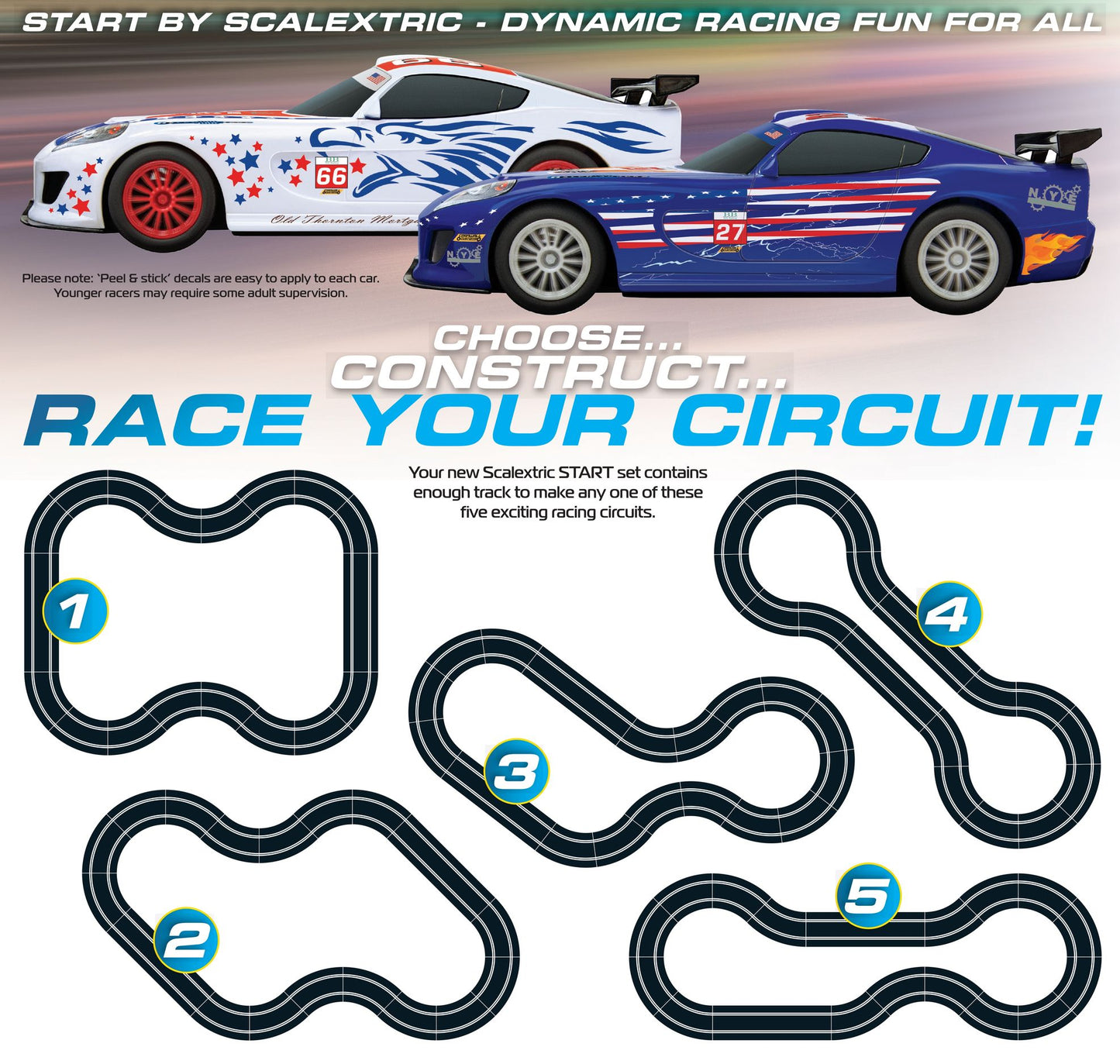 Scalextric GT America Race Set (1:32)
