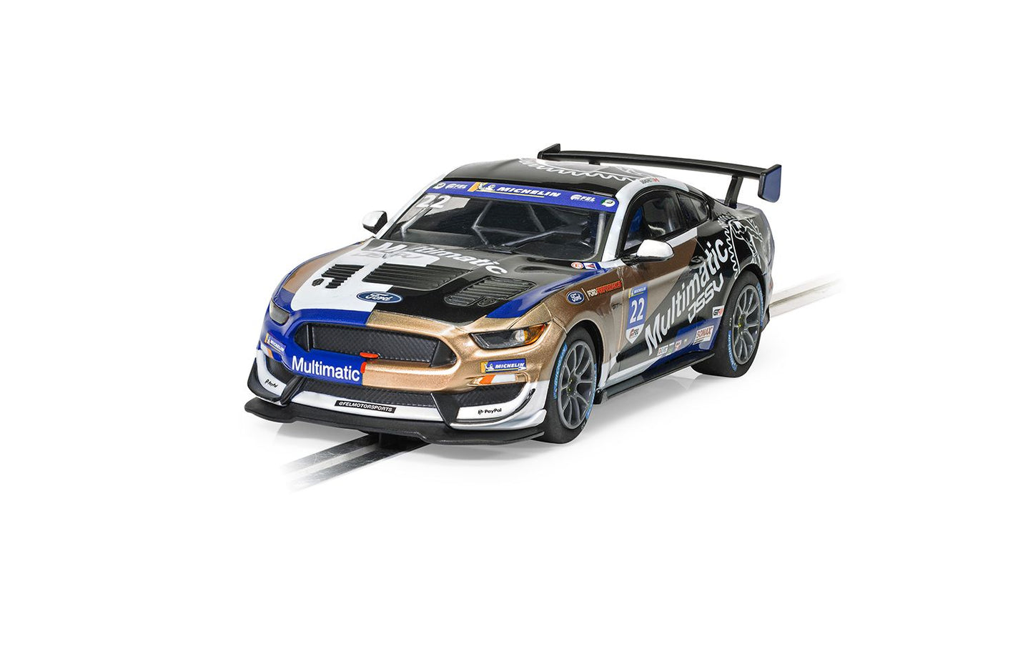 Scalextric Ford Mustang GT4 Canadian GT 2021 Multimatic Motorsport (1:32)