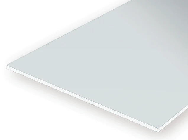 Evergreen Scale Models Polystyrene Sheet 9040 - Plain - 0.04" Thick (2 Pack)