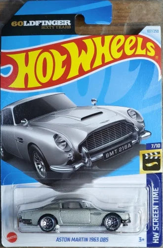 Hot Wheels 1963 Aston Martin DB5 60ldfinger Sixty Years (1:64)