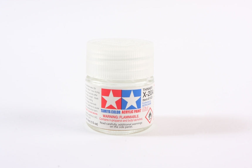 Tamiya Color Acrylic Paint Mini - X-20A Acrylic Thinner (10ml)