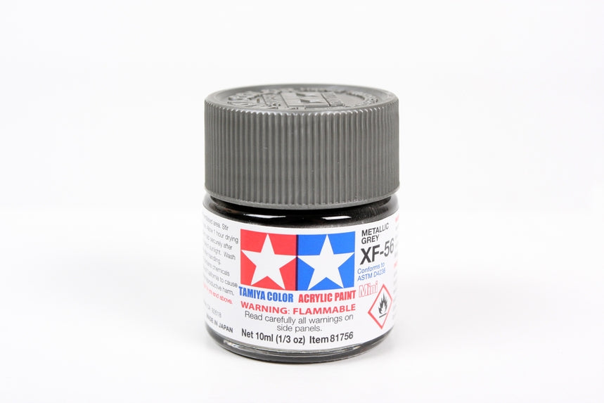 Tamiya Acrylic Mini XF-56 Metallic Grey (10ml)