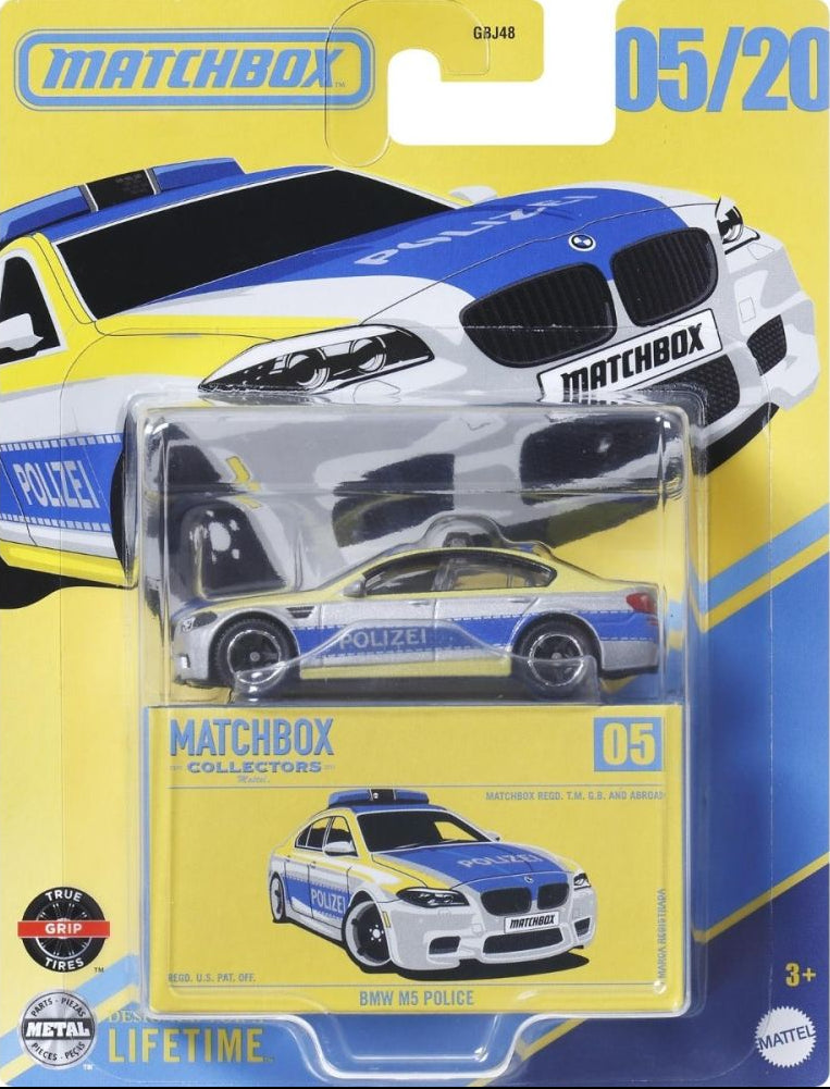 Matchbox Collectors BMW M5 Police (1:64)