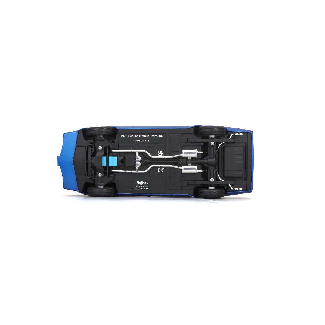 Maisto Special Edition Pontiac Firebird Trans Am - Blue (1:18)