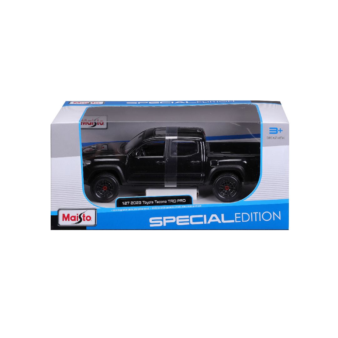 Maisto Special Edition 2023 Toyota Tacoma TRD PRO - Black (1:27)