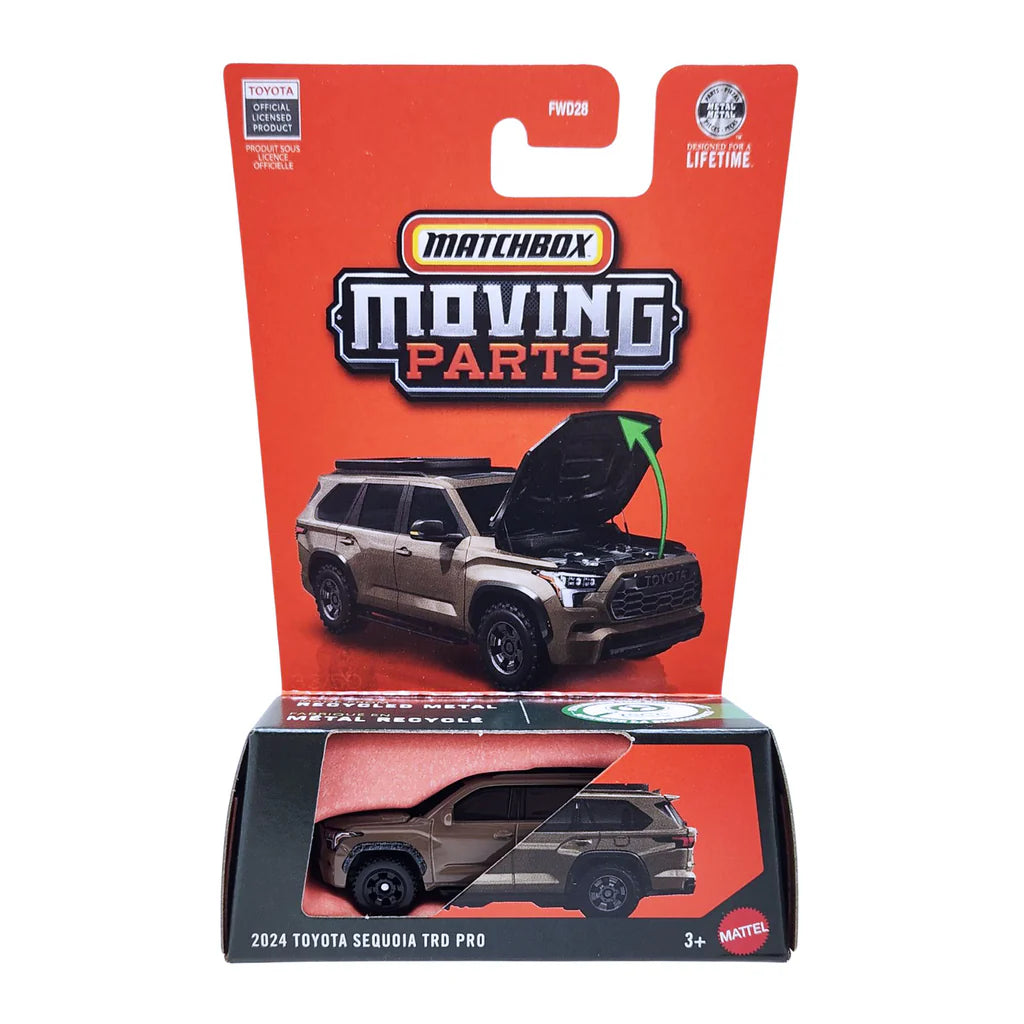Matchbox Moving Parts 2024 Toyota Sequoia TRD PRO (1:64)