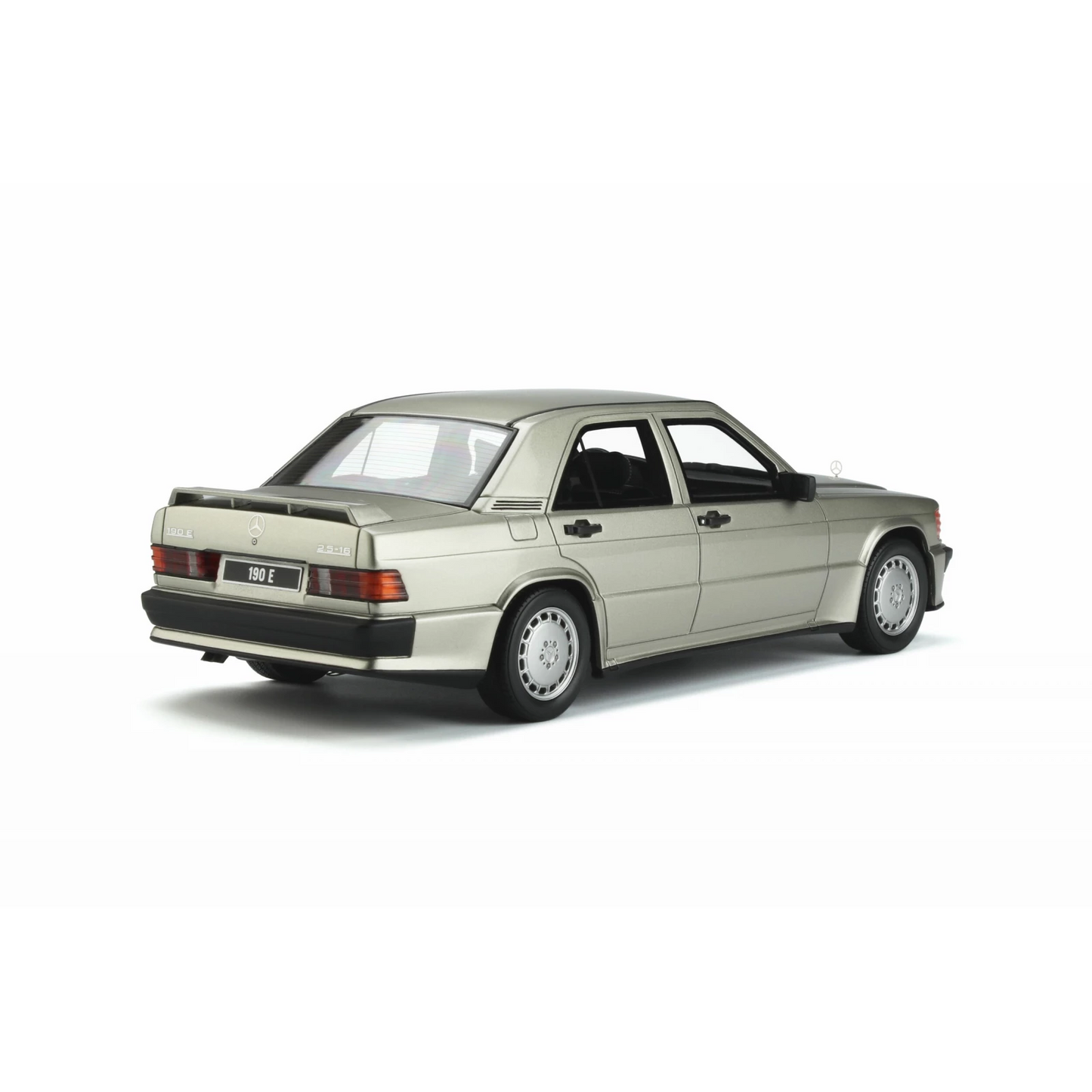 OttOmobile 1988 Mercedes-Benz W201 190E 2.5 16S - Smoke Silver Metallic (1:18)
